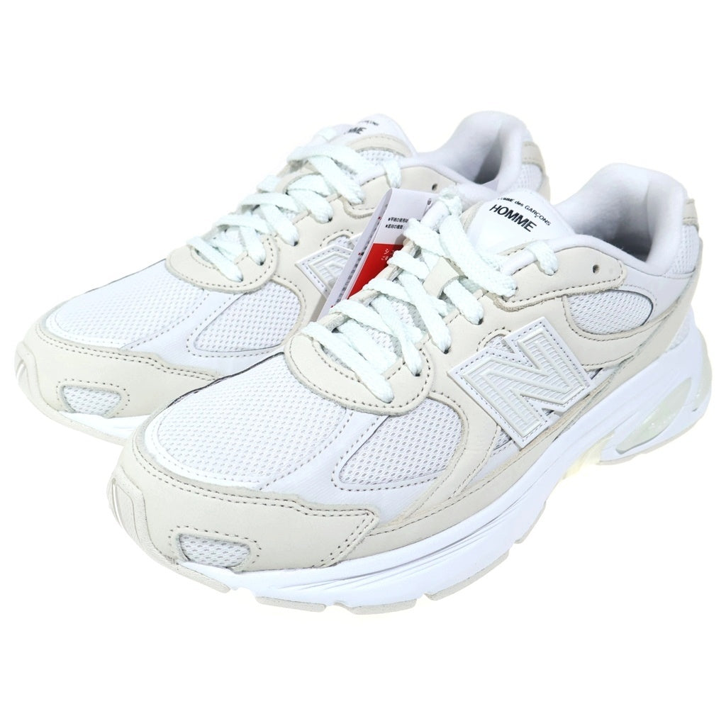 New Balance(ニューバランス) × COMME DES GARCONS HOMME (コムデギャルソンオム) 2010 White アブゾーブ ローカットスニーカー ホワイト U20109ZS