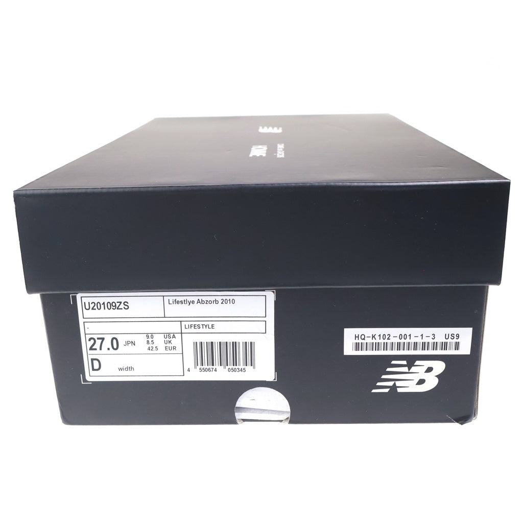 New Balance(ニューバランス) × COMME DES GARCONS HOMME (コムデギャルソンオム) 2010 White アブゾーブ ローカットスニーカー ホワイト U20109ZS