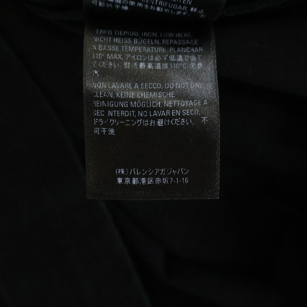BALENCIAGA(バレンシアガ) 20SS CREWプリント クルーネック 半袖Tシャツ ブラック 612965 TIV24
