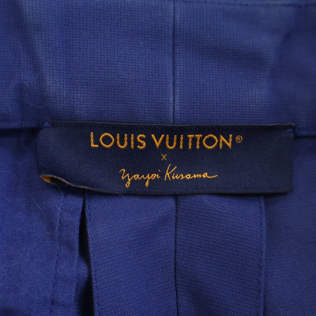 LOUIS VUITTON(ルイヴィトン) ×YK 草間彌生 MONOGRAM WAPPEN CARGO PANTS モノグラムワッペンカーゴパンツ ブルー RM232H V56 HOP35W