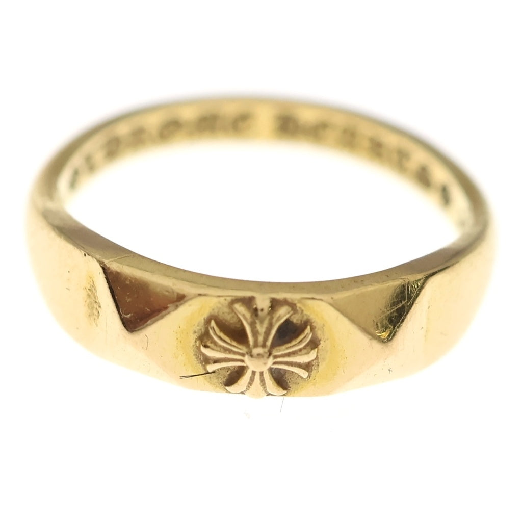 CHROME HEARTS(クロムハーツ) 22K BBBLGM PYRAMID PLUS バブルガム ピラミッドプラス ゴールドリング レディース