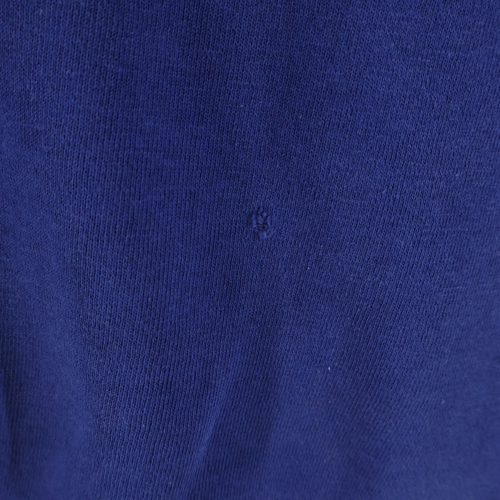 VINTAGE(ヴィンテージ) 50-60S SOLID SWEAT ソリッド スウェット バインダー 前V 貫通ステッチ スウェット トレーナー ネイビー