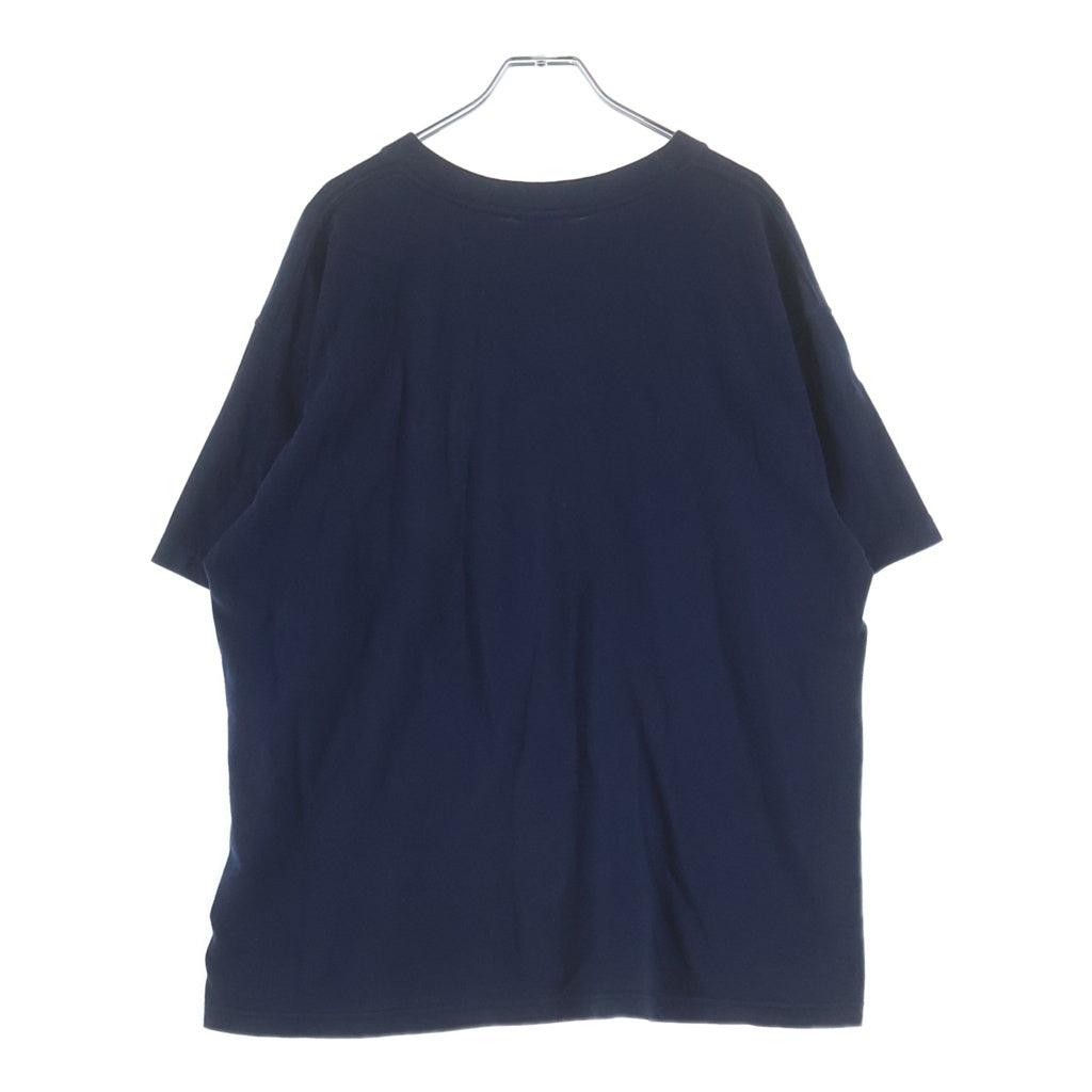 VINTAGE(ヴィンテージ) 90S OASIS TRICOLOR LINE LOGO ACME オアシス トリコロール バンド 半袖Tシャツ カットソー ネイビー