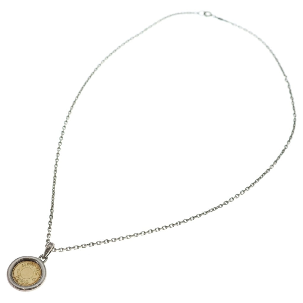HERMES(エルメス) Serie necklace chaine & pendant top セリエ ネックレス チェーン & ペンダントトップ シルバー/ゴールド