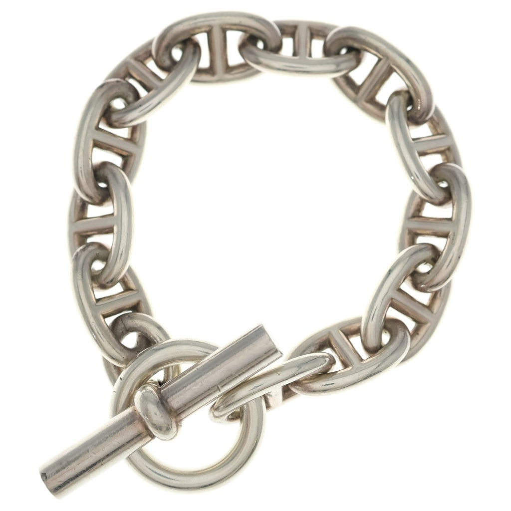HERMES(エルメス) Chaine d'Ancle TGM 12LINK シェーヌダンクル 12コマ ブレスレット シルバー 21D205930 レディース