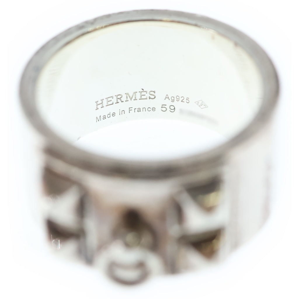 HERMES(エルメス) Collier de Chien ring コリエドシアン リング シルバー