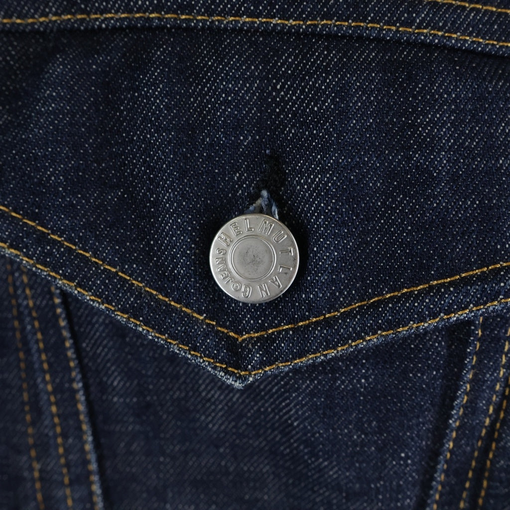 HELMUT LANG(ヘルムートラング) 98S DENIM JACKET 3rd TYPE 本人期 デニムトラッカージャケット インディゴ