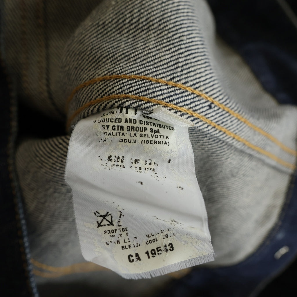 HELMUT LANG(ヘルムートラング) 98S DENIM JACKET 3rd TYPE 本人期 デニムトラッカージャケット インディゴ