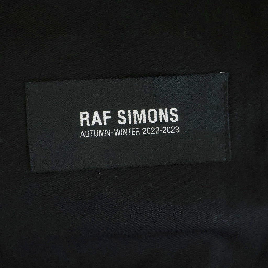 RAF SIMONS(ラフシモンズ) Grand Fete de Nuit OVER SIZE TAILORED JACKET オーバーサイズテーラードジャケット ブラック 222-M545C
