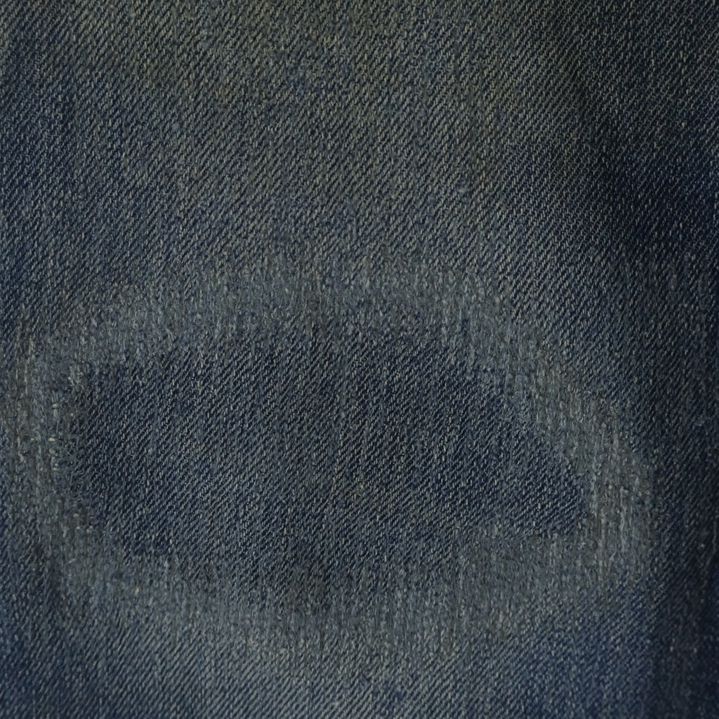 Levi's(リーバイス) 50S 501XX 53MODEL BIG E 革パッチ 両面タブ ボタン裏無刻印 リベット裏16 赤耳 コインポケット裏シングル 隠しリベット 赤耳 ボタンフライ デニムパンツ