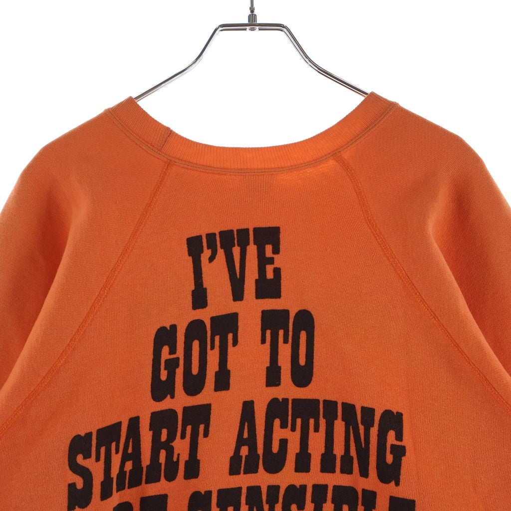 60s 70s SPRUCE スウェット 染み込み ラグラン ごま塩 2トーン VINTAGE(ヴィンテージ) 60S MAYO SPRUCE SNOOPY PEANUTS SWEAT