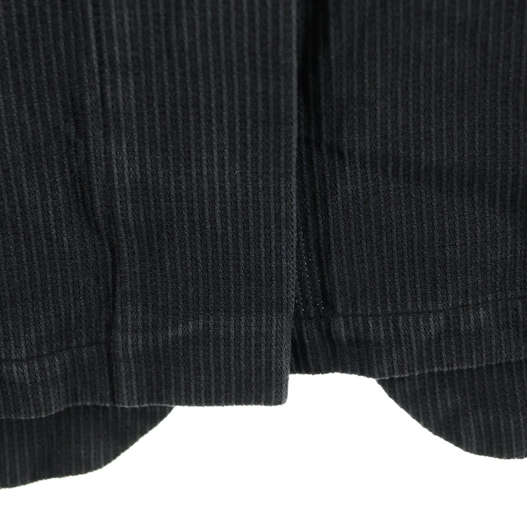 Geoffrey B.Small(ジェフリービースモール) 5B HIGH NECK TAILORED JACKET ハイネック テーラードジャケット ヘリンボーン ブラック