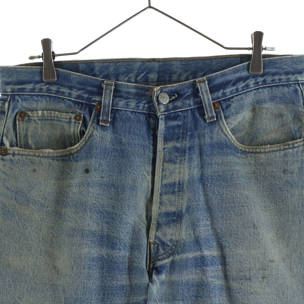 Levi's(リーバイス) 70S 66後期 ボタン裏刻印6 サークルR デニムパンツ インディゴ