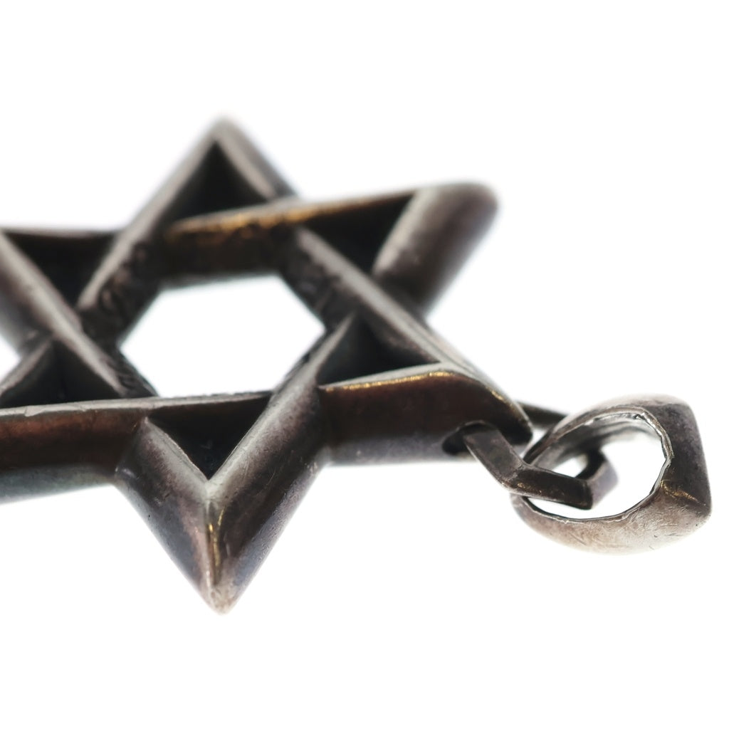CHROME HEARTS(クロムハーツ) STAR OF DAVID PENDANT LG スターオブダビデ ペンダント ラージ トップ シルバー