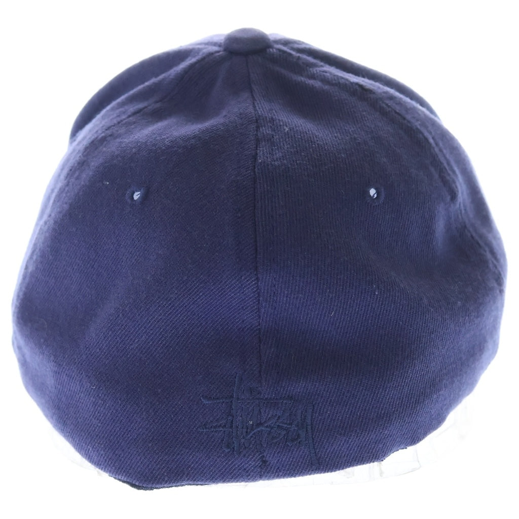 STUSSY(ステューシー) 90-00S OLD S LOGO CAP HATS オールド ロゴ刺繍 キャップ ハット ネイビー