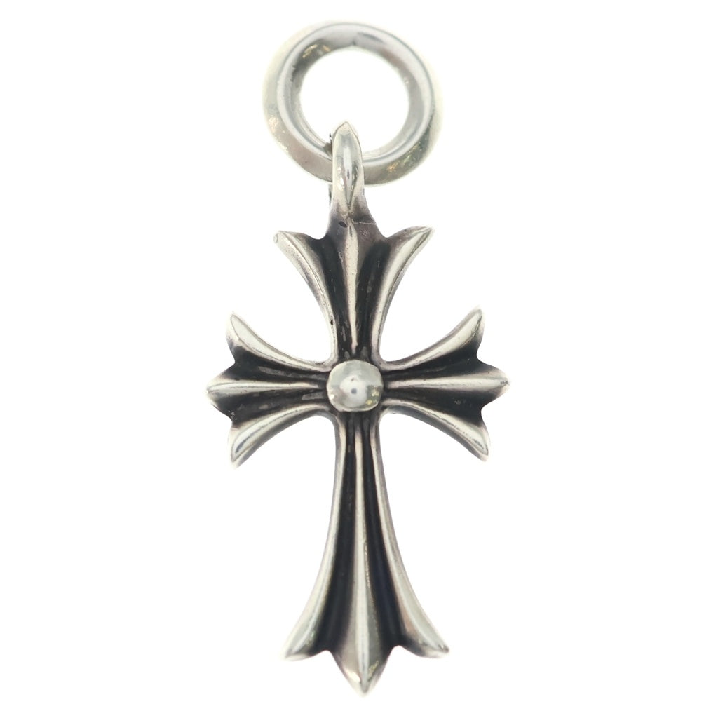CHROME HEARTS(クロムハーツ) TINY CH CROSS タイニーCHクロス チャーム ネックレストップ シルバー BCA382