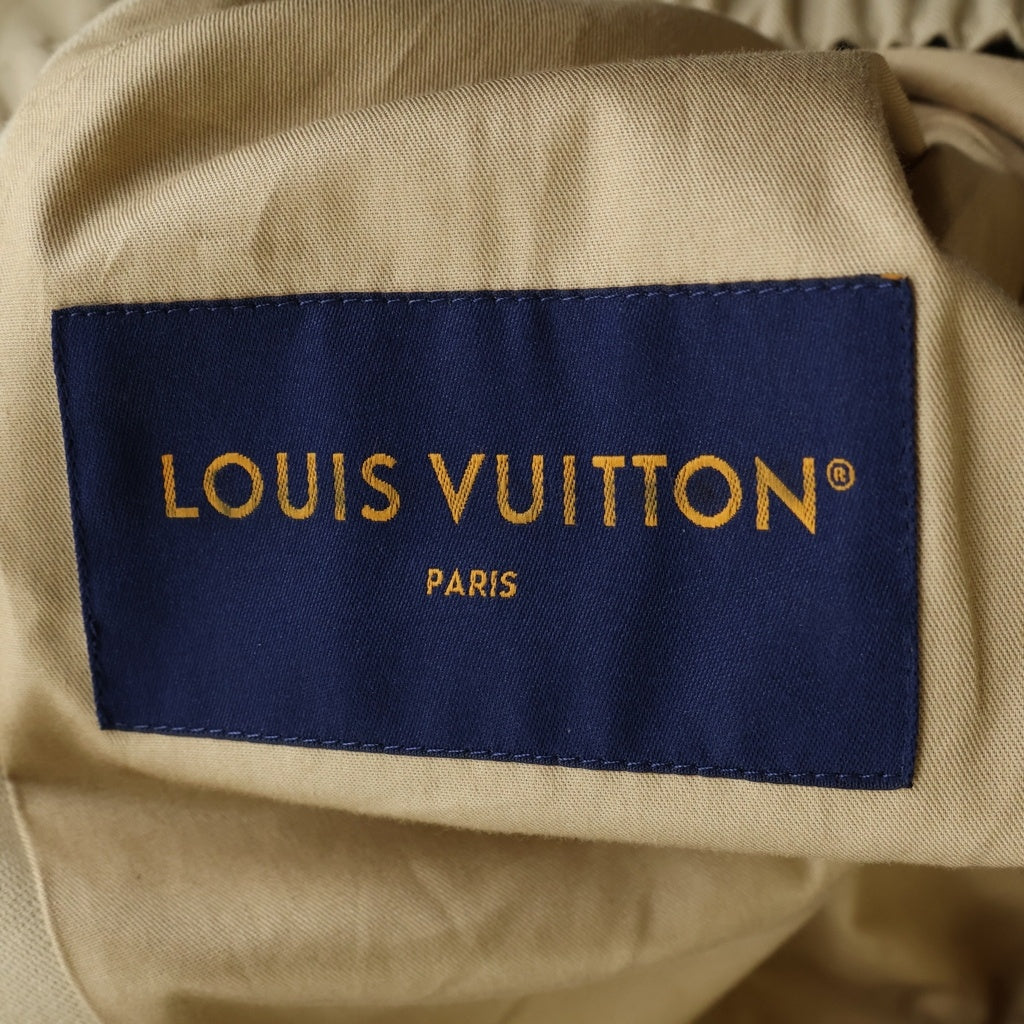 LOUIS VUITTON(ルイヴィトン) 24AW LV LOGO ALLOVER ZIPUP JACKET 1AFQE9 RM242MQ KKA HRB41W LVロゴ総柄 ジップアップジャケット ベージュ