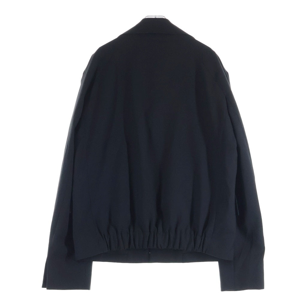LOUIS VUITTON(ルイヴィトン) EMBROIDERED WOOL SIGNATURE BLOUSON 1AFVWV RM251MF SQH HSFB4E エンブロイダリーシグネチャーブルゾン ブラック
