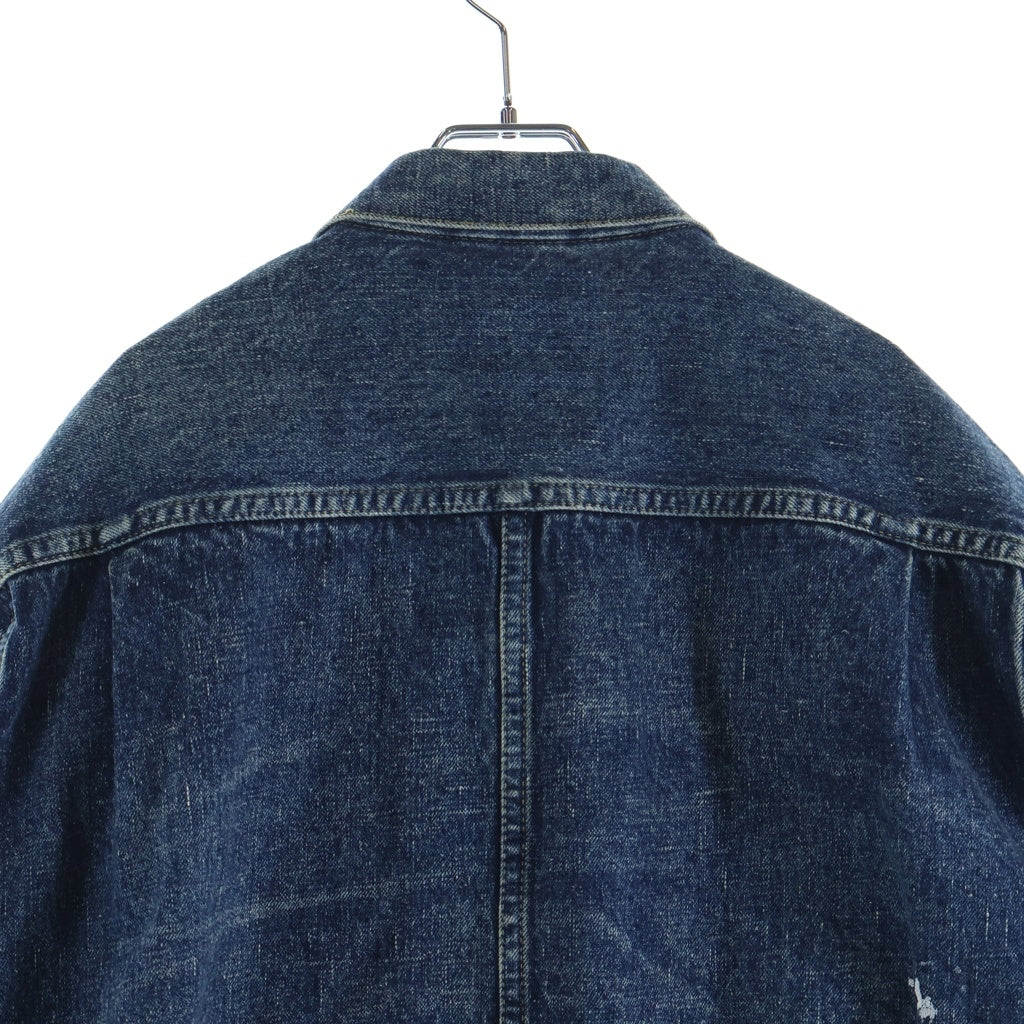 New Manual(ニュー マニュアル) 2ND TYPE DENIM JACKET 100着限定 デニムジャケット インディゴ LV 2ND T-BACK JACKET