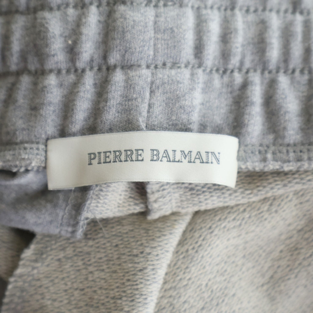 PIERRE BALMAIN(ピエールバルマン) SWEAT PANTS スウェット ジョガー パンツ グレー HP64202S/A4233