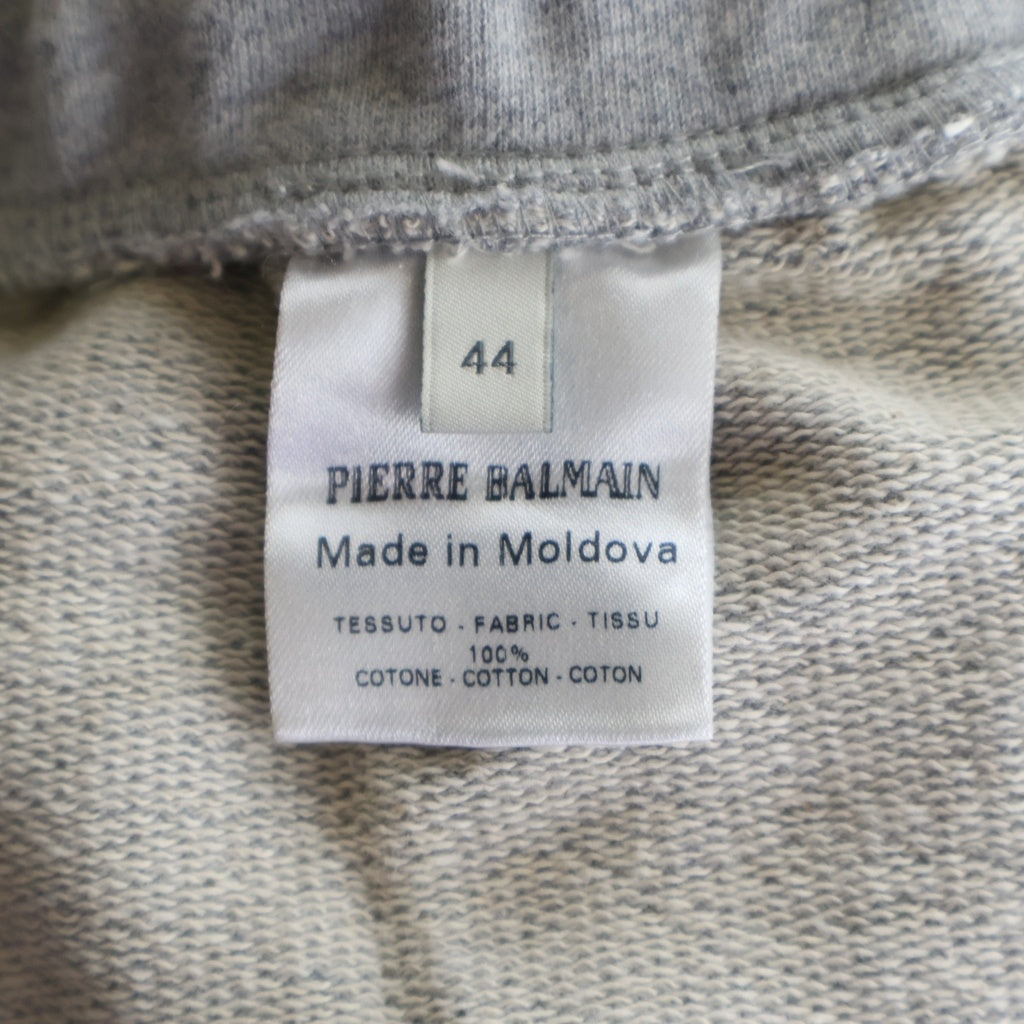 PIERRE BALMAIN(ピエールバルマン) SWEAT PANTS スウェット ジョガー パンツ グレー HP64202S/A4233