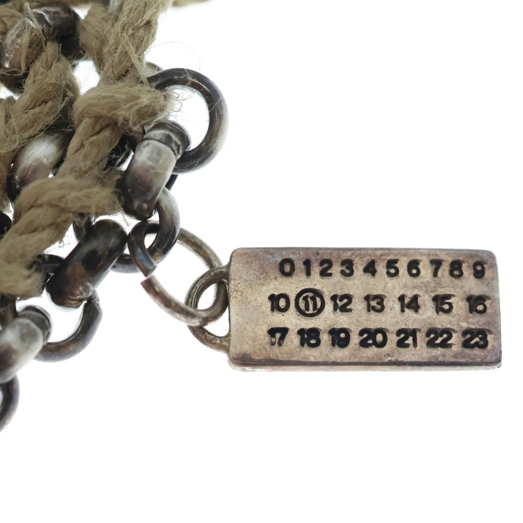 Maison Martin Margiela(メゾンマルタンマルジェラ) Chain Rope Bangle 本人期 チェーン ロープ バングル シルバー
