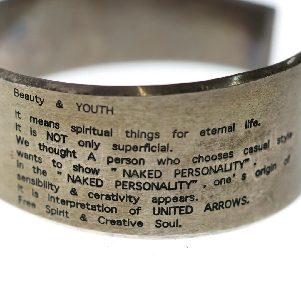 BEAUTY&YOUTH UNITED ARROWS(ビューティーアンドユースユナイテッドアローズ) SILVER BANGLE シルバー バングル シルバー