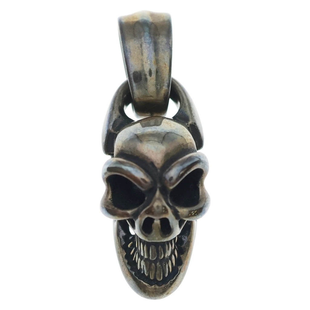 Bill Wall Leather/BWL(ビルウォールレザー) LARGE GOOD LUCK SKULL PENDANT SV925 グッドラックラージスカル ペンダントトップ シルバー