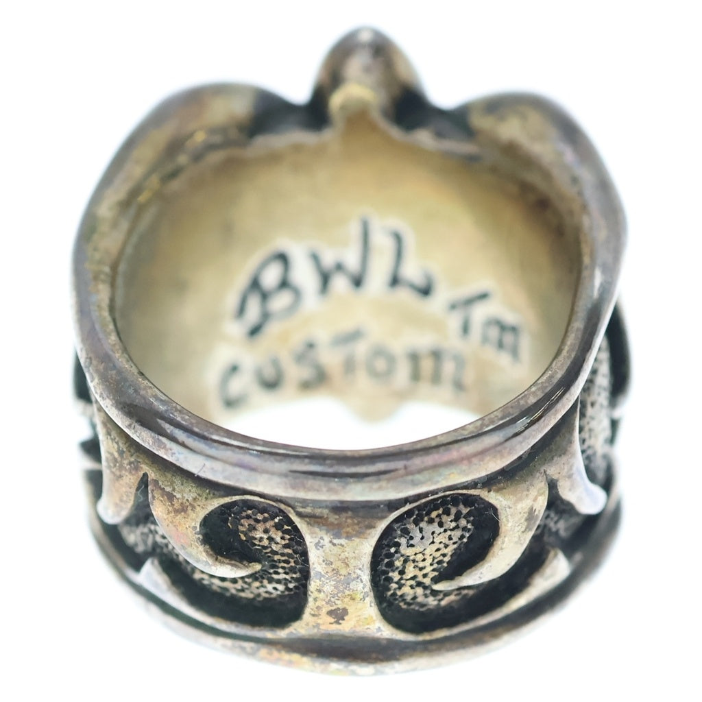 Bill Wall Leather/BWL(ビルウォールレザー) TRIBAL BAND SKULL MOTIF RING SV925 トライバルバンド スカル リング シルバー