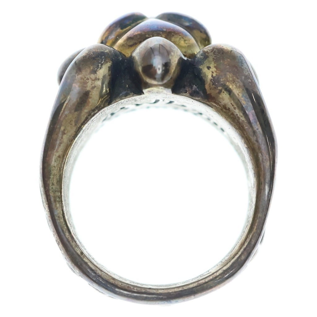 Bill Wall Leather/BWL(ビルウォールレザー) TRIBAL BAND SKULL MOTIF RING SV925 トライバルバンド スカル リング シルバー