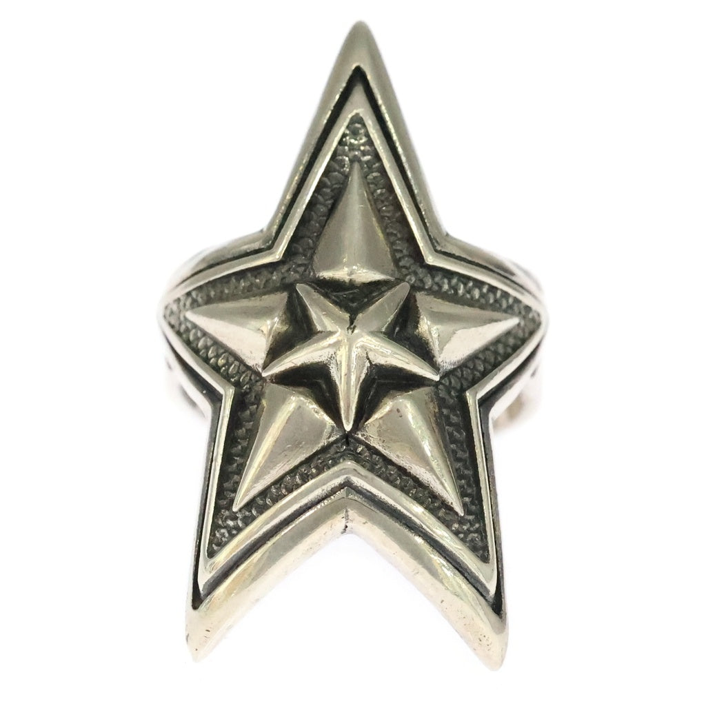 CODY SANDERSON(コディーサンダーソン) DEPP STAR IN STAR RING デップスター イン スター リング シルバー