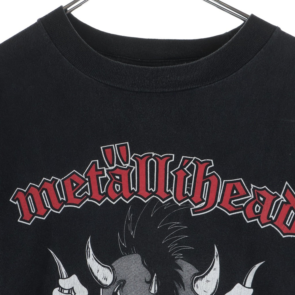 VINTAGE(ヴィンテージ) METALLICA 1999 METALLIHEAD MOTORHEAD THE CLUB メタリカ クラブ 半袖Tシャツ ブラック