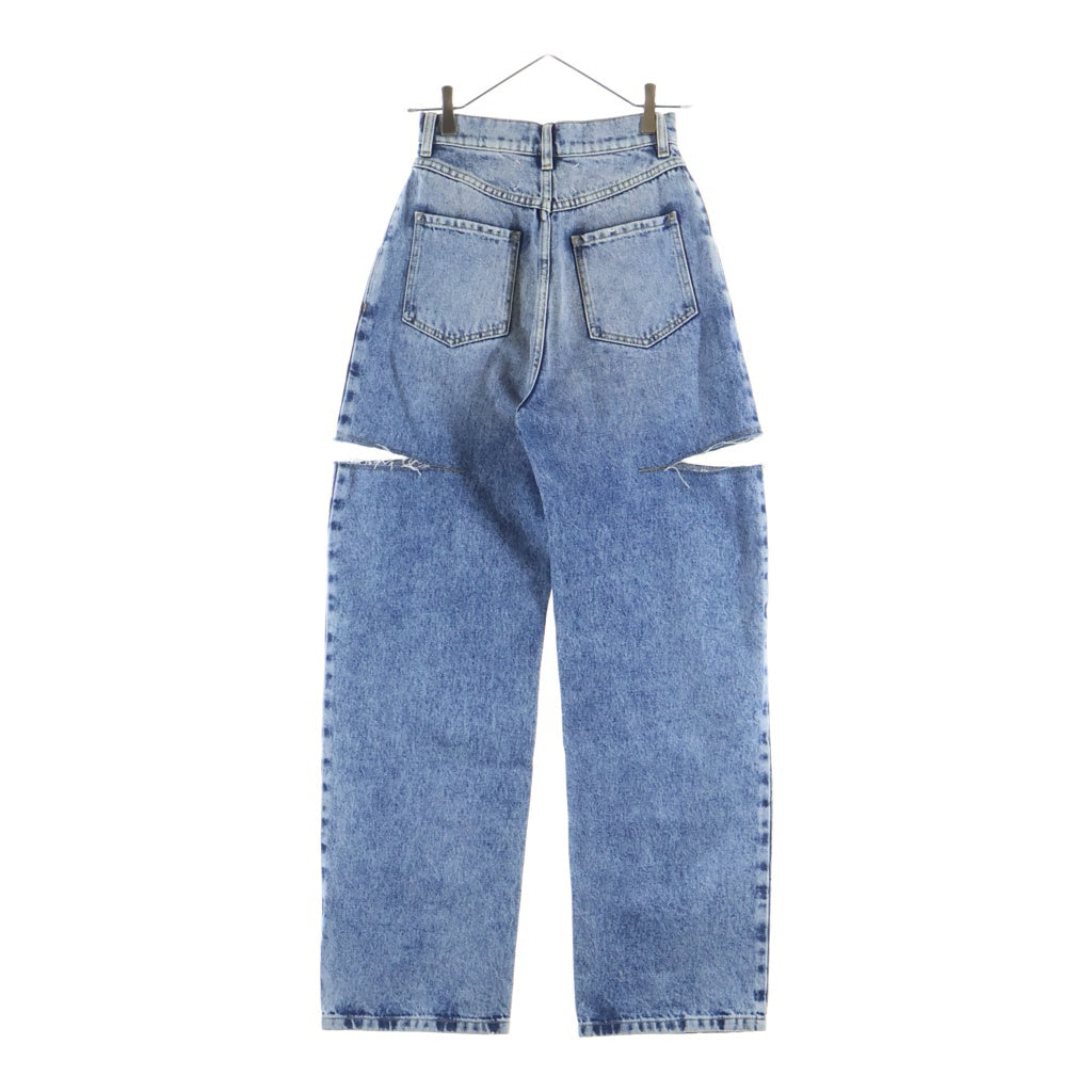 Maison Margiela(メゾンマルジェラ) 23SS PANTS 5 POCKETS スラッシュディティール ダメージ加工デニムパンツ インディゴ S51LA0051 S30513