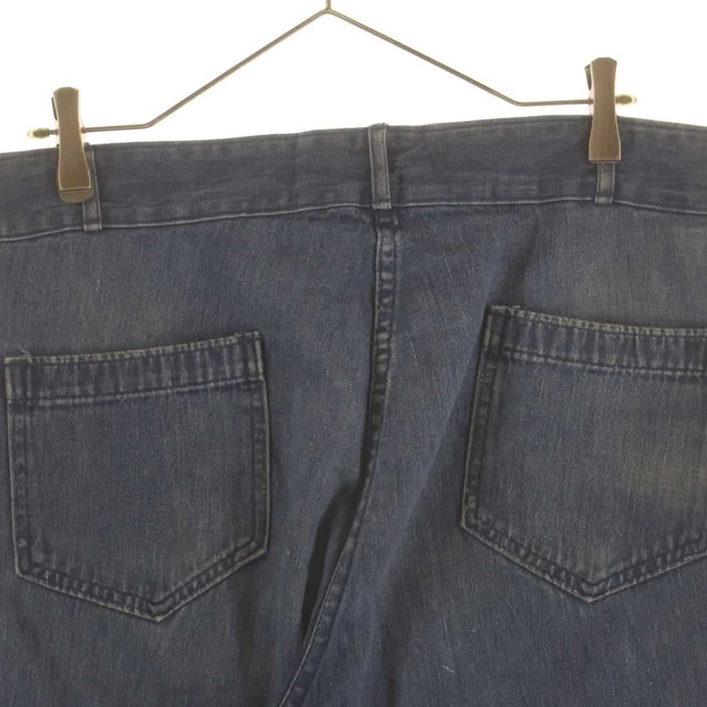 VINTAGE(ヴィンテージ) 70S SEAFARER DUNGAREES （シーファーラー ダンガリーズ）42TALON SAILOR PANTS USA製 セイラー フレア デニム パンツ インディゴ 01-760-107-ER