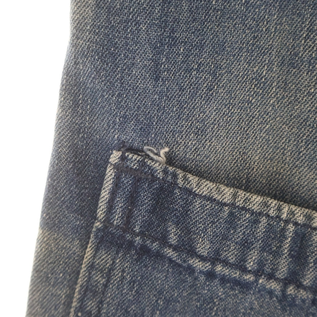 VINTAGE(ヴィンテージ) 70S SEAFARER DUNGAREES （シーファーラー ダンガリーズ）42TALON SAILOR PANTS USA製 セイラー フレア デニム パンツ インディゴ 01-760-107-ER