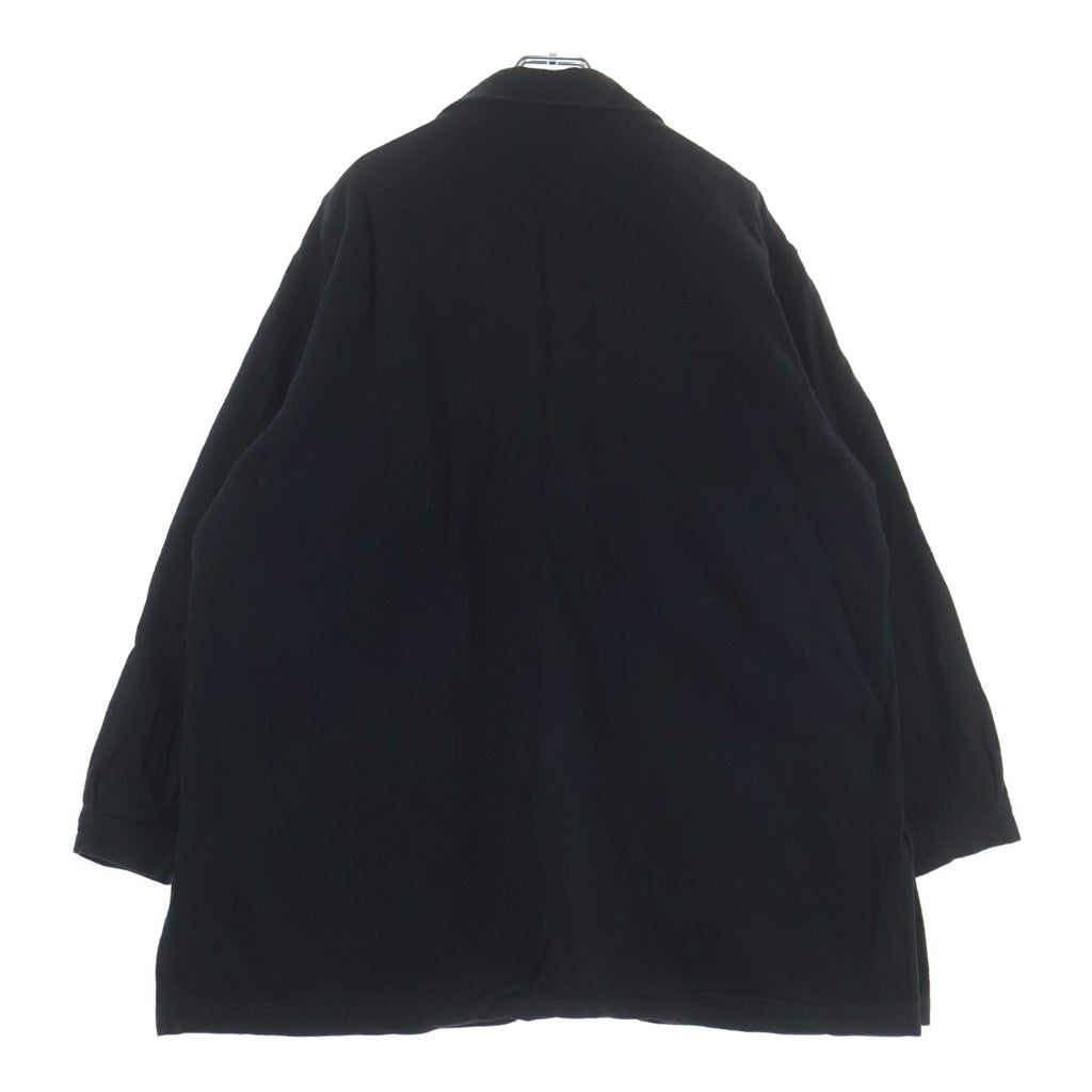 Y's for men(ワイズフォーメン) 94AW COTTON PULL PVER JACKET コットンプルオーバージャケット ブラック