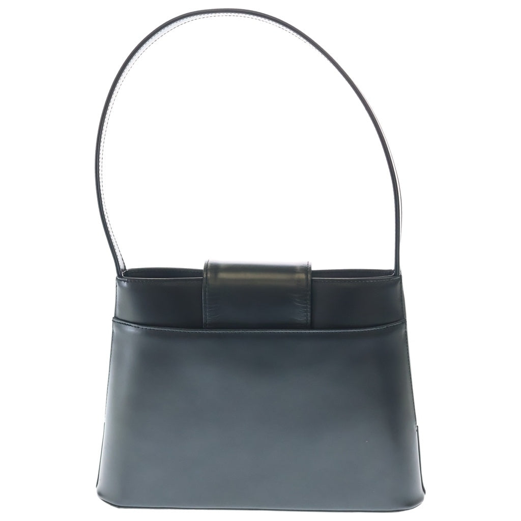 GIVENCHY(ジバンシィ) LOGO PRINT METAL PLATE LEATHER HAND BAG ロゴプリント レザーハンドバッグ レディース