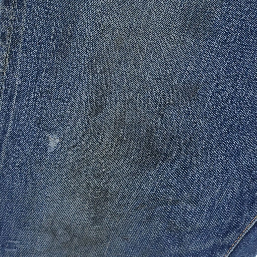 Levi's(リーバイス) 50S 501XX 紙パッチギャラ入り 両面BIG E 均等V 通常R ボタン裏20 オフセット 隠しリベット デニムパンツ インディゴ