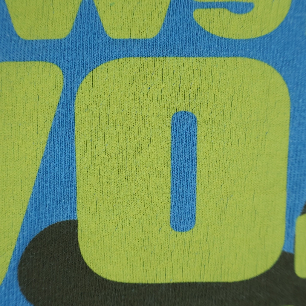 VINTAGE(ヴィンテージ) 00S KANYE WEST GLOE INTHE DARK TOUR カニエ ウェスト 両面プリント半袖カットソーTシャツ ブルー