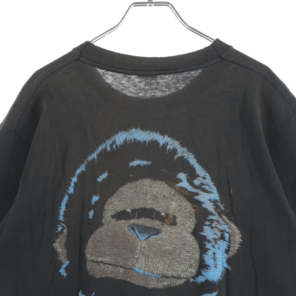 VINTAGE(ヴィンテージ) 90S DINOSAUR Jr COW & GORILLA TEE ダイナソージュニア カウ 牛 ゴリラ 両面プリント バンド 半袖Tシャツ カットソー ブラック -