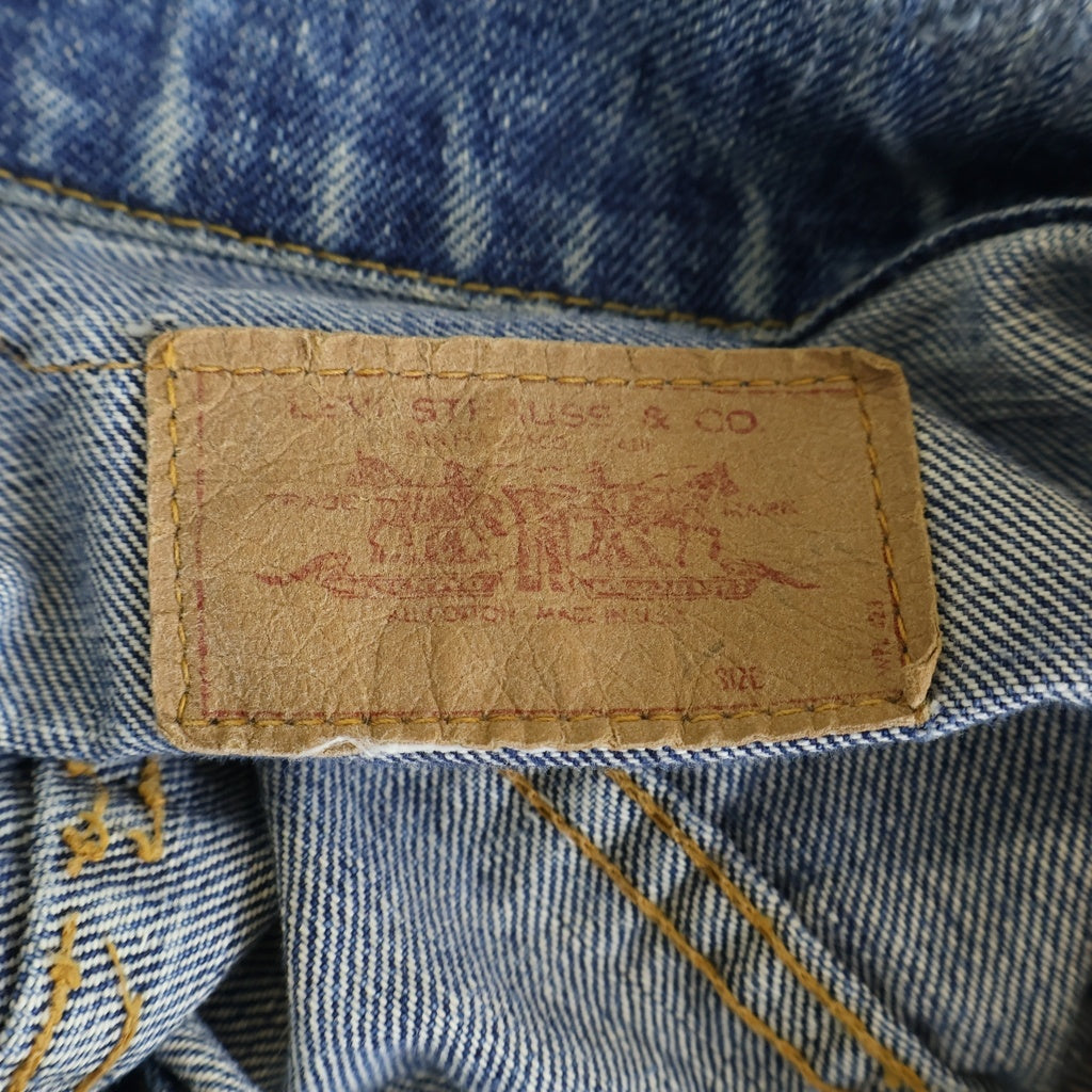 Levi's(リーバイス) 70S 70505 4th BIG E 不均等Vボタン 裏526 デニム トラッカー ジャケット インディゴ