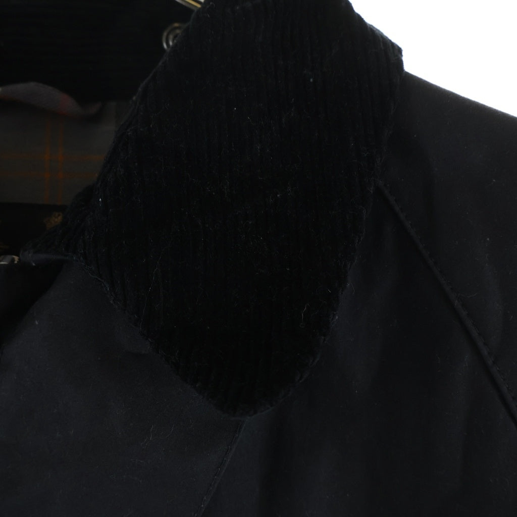Barbour(バブアー) 22AW オーバーサイズBURGHLEYワックス ジャケット ブラック 222MWX1674