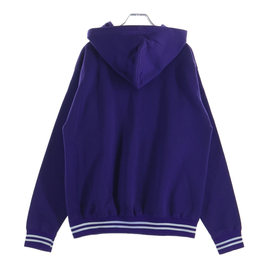 CHAMPION(チャンピオン) 60S BELFIELD GIRLS TRACK TALON ZIP ハーフジップ パーカー ナイロン パープル