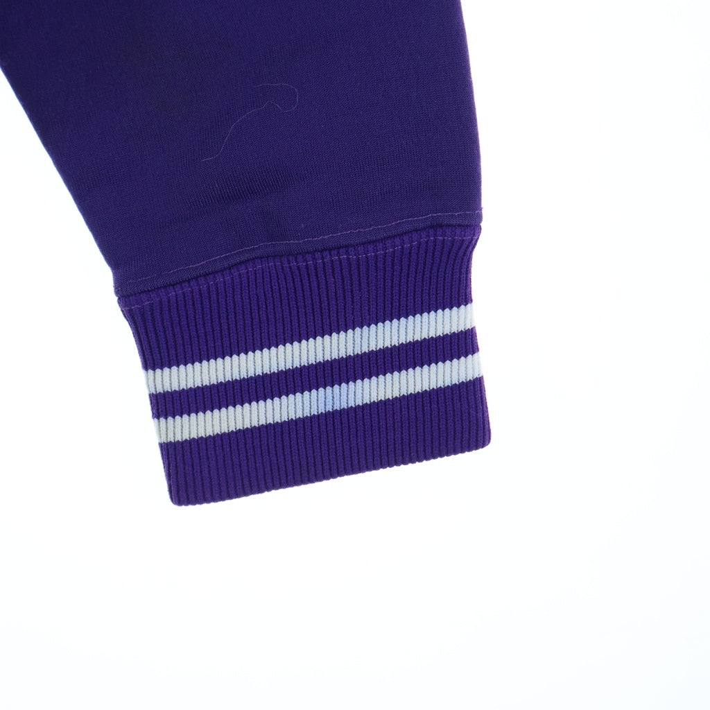 CHAMPION(チャンピオン) 60S BELFIELD GIRLS TRACK TALON ZIP ハーフジップ パーカー ナイロン パープル