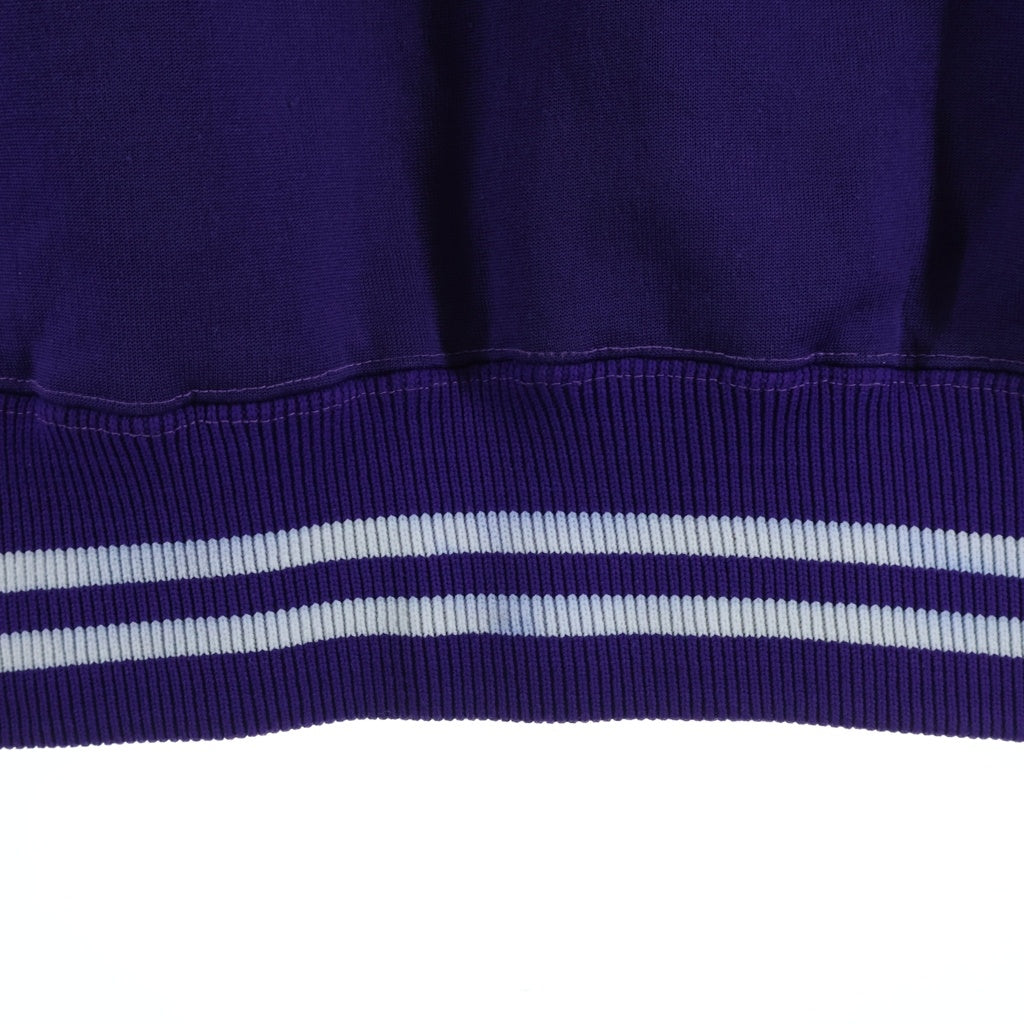 CHAMPION(チャンピオン) 60S BELFIELD GIRLS TRACK TALON ZIP ハーフジップ パーカー ナイロン パープル