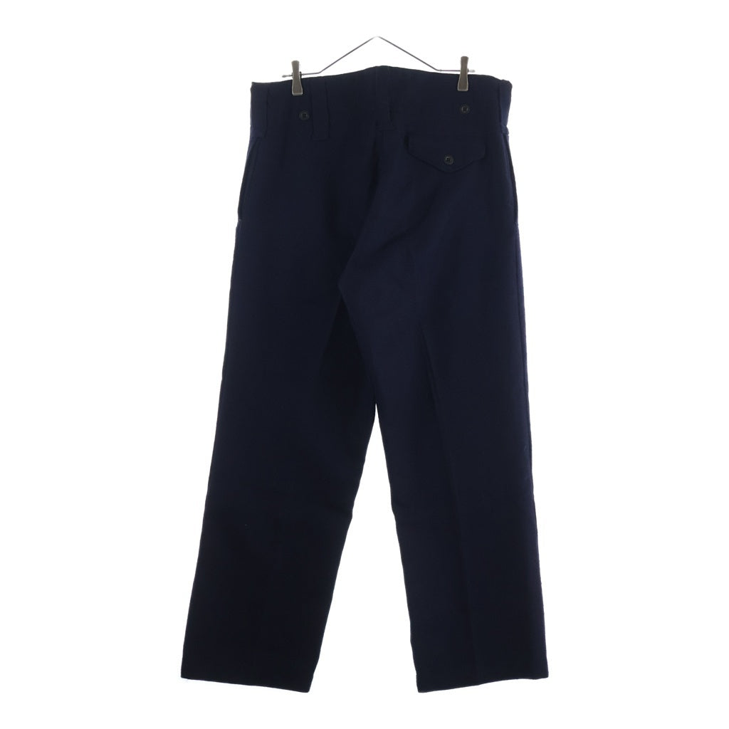 VINTAGE ヴィンテージ 40-50S  NAVY TROUSERS MILITARY PANTS イギリス軍 トラウザーズ ミリタリー ウール パンツ ブラック VINTAGE(ヴィンテージ) 40-50S ROYAL NAVY TROUSERS MILITARY PANTS