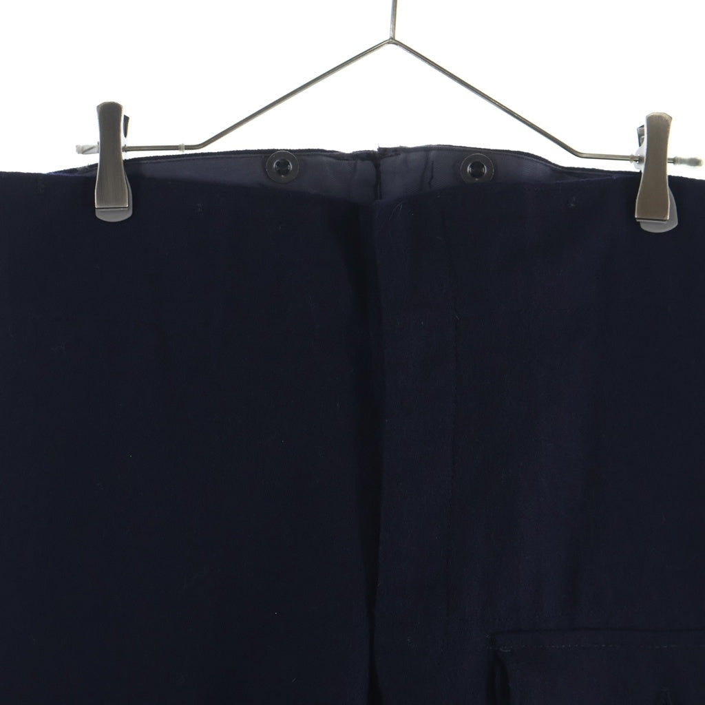 VINTAGE(ヴィンテージ) 40-50S ROYAL NAVY TROUSERS MILITARY PANTS イギリス軍 トラウザーズ ミリタリー ウール パンツ ブラック