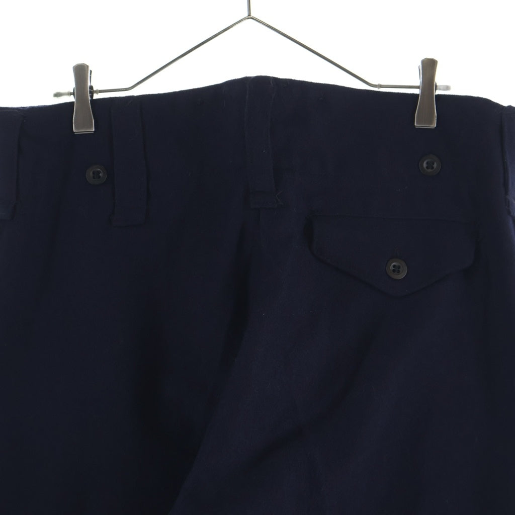 VINTAGE(ヴィンテージ) 40-50S ROYAL NAVY TROUSERS MILITARY PANTS イギリス軍 トラウザーズ ミリタリー ウール パンツ ブラック