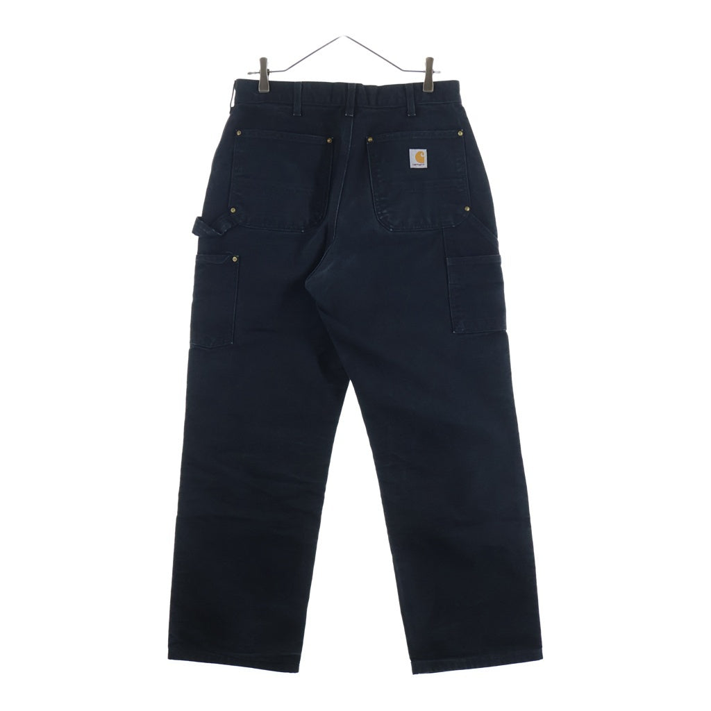 CARHARTT(カーハート) 20S DOUBLE KNEE PANTS USA製 ダブルニー ダック パンツ ブラック B01 BLK