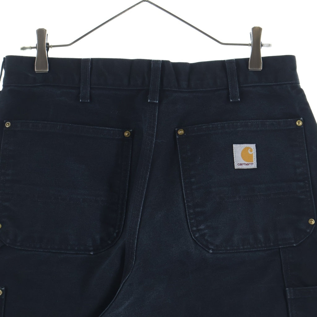 CARHARTT(カーハート) 20S DOUBLE KNEE PANTS USA製 ダブルニー ダック パンツ ブラック B01 BLK